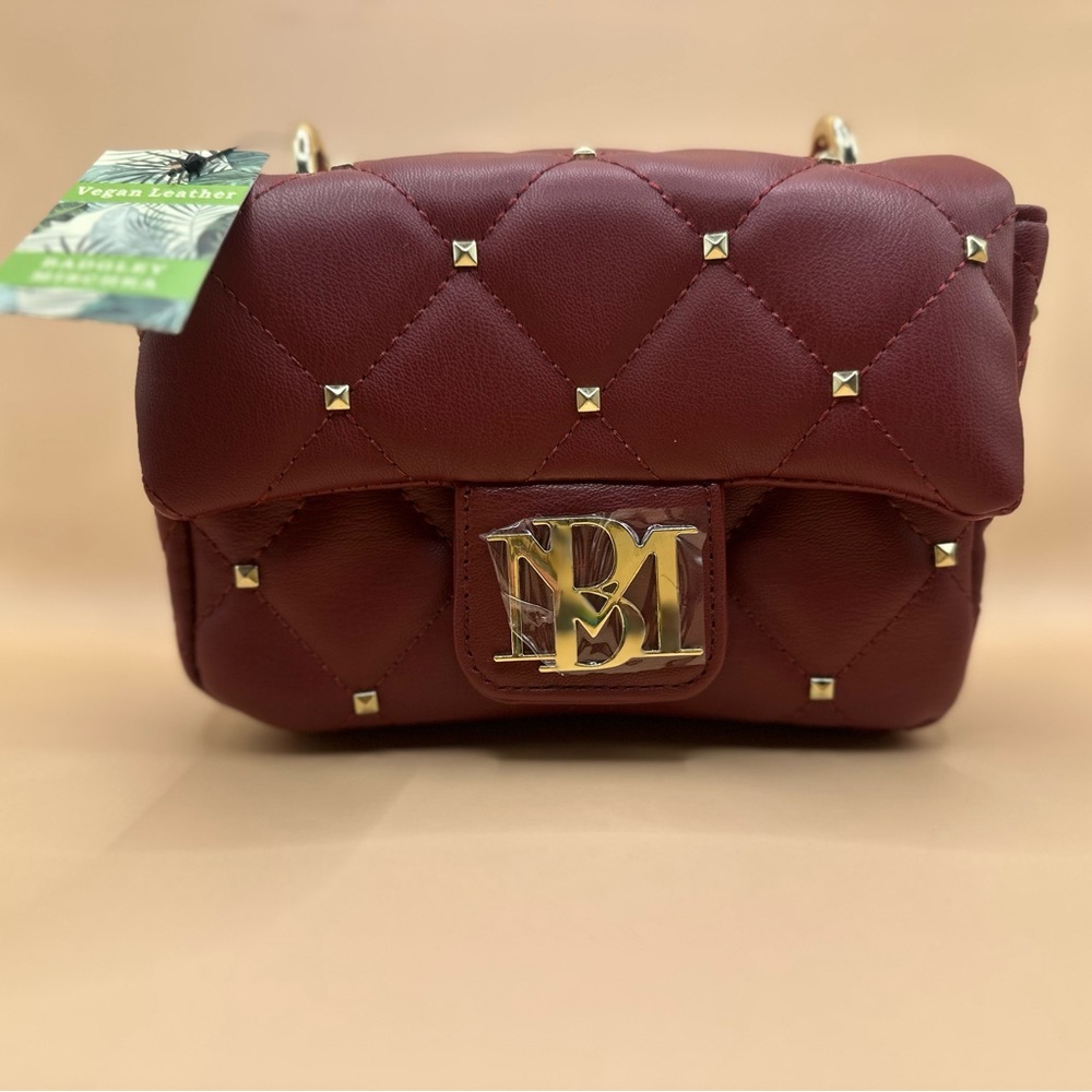 NWT Wine Studded Badgley Mischka